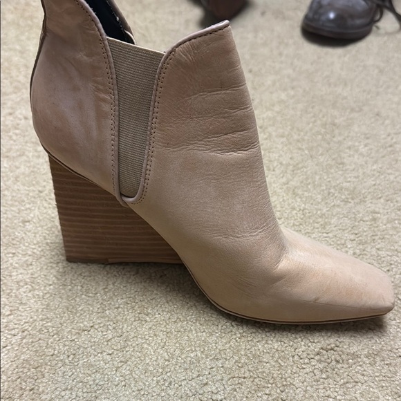 Jeffrey Campbell Tan Ankle Booties Fashionable Shoes - Picture 7 of 10
